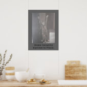 Cat Security Poster (Küche)