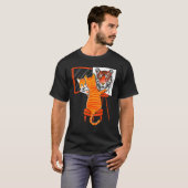 Cat Self Portrait T-Shirt (Vorne ganz)