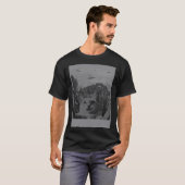Cat Selfie Meme UFO Sighting Alien Verschwörung Sc T-Shirt (Vorne ganz)