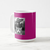 Cat Selfie UFO Tasse Funny Kaffee Tasse (Vorderseite Links)