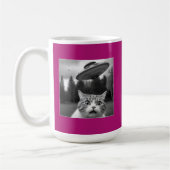 Cat Selfie UFO Tasse Funny Kaffee Tasse (Links)