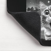 Cat Selfie With 67 Meme Funny Cats Graphic For Men Mousepad (Ecke)