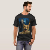 Cat Selfie With A Vamre Funny Cat  T-Shirt (Vorne ganz)