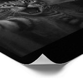 Cat Selfie With Cthulhu Cosmic Horror Funny Meme M Poster (Ecke)