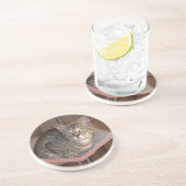 Cat Series - Serval Savannah Cat - Untersetzer (Seite)