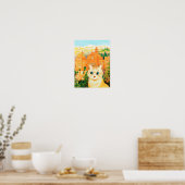 Cat & Shangri-la, Louis Wain Poster (Küche)