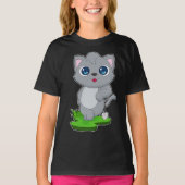 Cat Shovel T-Shirt (Vorderseite)