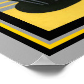 Cat Show- Art Deco- 16 x 20 Poster (Ecke)