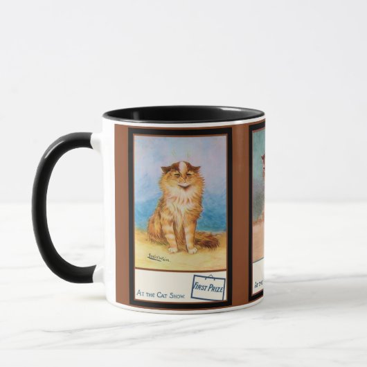 Cat Show Louis Wain Cats Tasse (Links)