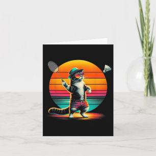 Cat Shuttle Badminton für Männer Frauen Karte