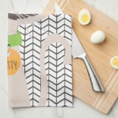 Cat Siamese Tonkinese Personalisiert Kitty Geschirrtuch (Viertel Falte)