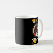 Cat Sigma Shirt Funny Sigma Brainrot Meme Rizz Sig Kaffeetasse (VorderseiteRechts)