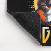 Cat Sigma Shirt Funny Sigma Brainrot Meme Rizz Sig Mousepad (Ecke)