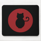 Cat Signal Silhouette Mousepad (Vorne)