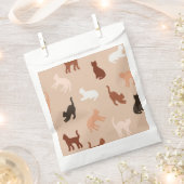 Cat-Silhouette Geschenktütchen (Ausgeschnitten)