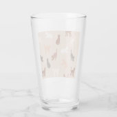 Cat-Silhouette Glas (Rückseite)