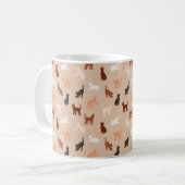 Cat-Silhouette Kaffeetasse (Vorderseite Links)