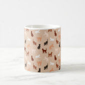 Cat-Silhouette Kaffeetasse (Mittel)
