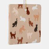 Cat-Silhouette Keramikornament (Rechts)