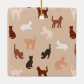 Cat-Silhouette Keramikornament (Rückseite)