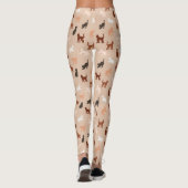 Cat-Silhouette Leggings (Rückseite)