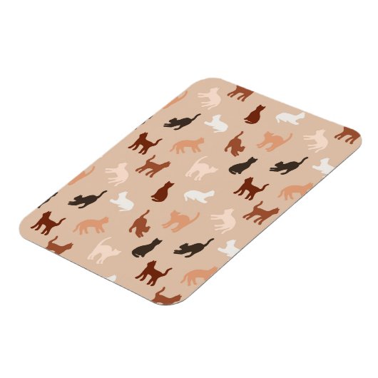 Cat-Silhouette Magnet (Linke Seite)