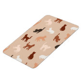 Cat-Silhouette Magnet (Linke Seite)
