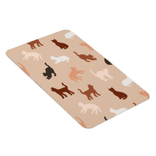 Cat-Silhouette Magnet (Rechte Seite)