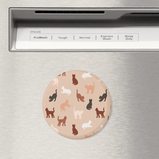 Cat-Silhouette Magnet (In Situ (Geschirrspüler))