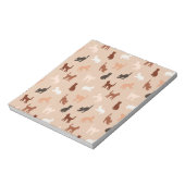 Cat-Silhouette Notizblock (Rotiert)