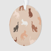 Cat-Silhouette Ornament (Vorderseite)