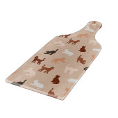 Cat-Silhouette Schneidebrett (Ecke)