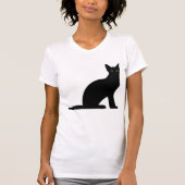 Cat Silhouette T - Shirt (Vorderseite)
