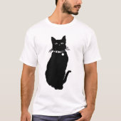 Cat Silhouette T-Shirt (Vorderseite)