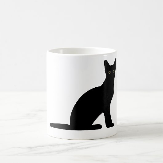 Cat Silhouette Tasse