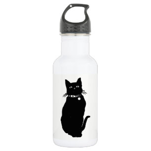 Cat Silhouette Trinkflasche