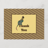 Cat Sitter Wertschätzung Mosaic Kitten Vielen Dank Postkarte (Vorderseite)