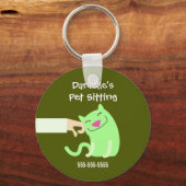 Cat Sitters Schlüsselring Schlüsselanhänger (Vorderseite)