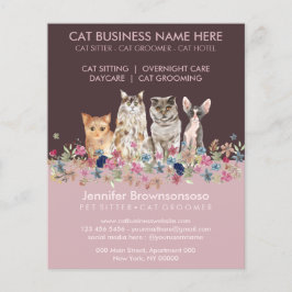 Cat Sitting Service Flyer