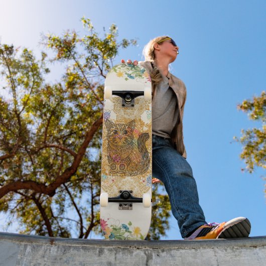 Cat Skateboard (Außenbereich 1)