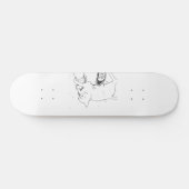 Cat Skateboard (Horizontal)