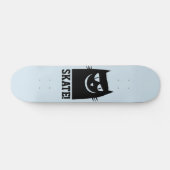 CAT-SKATEBOARDS, SCHWARZE CAT-FUNNIERE SKATEBOARD (Horizontal)