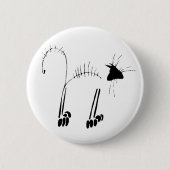Cat Skeleton Button (Vorderseite)