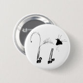 Cat Skeleton Button (Vorne & Hinten)