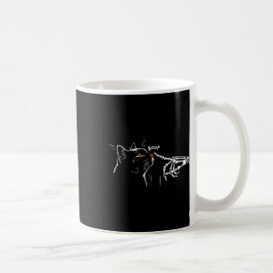 Cat Skeleton Hand Boop Halloween Mädchen Frauen K Kaffeetasse