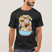 Cat Sketch T - Shirt (Vorderseite)