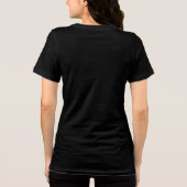 Cat Sketch Tri-Blend Shirt (Rückseite)