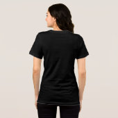 Cat Sketch Tri-Blend Shirt (Rückseite voll)