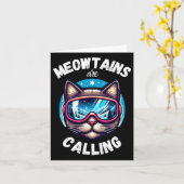 Cat Ski Goggles Skifahren Snowboarden Winterski Re Karte (Gelbe Blume)