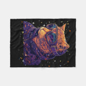 Cat Ski Snowboard Goggles Funny Ski Snowboardin Fleecedecke (Vorderseite (Horizontal))